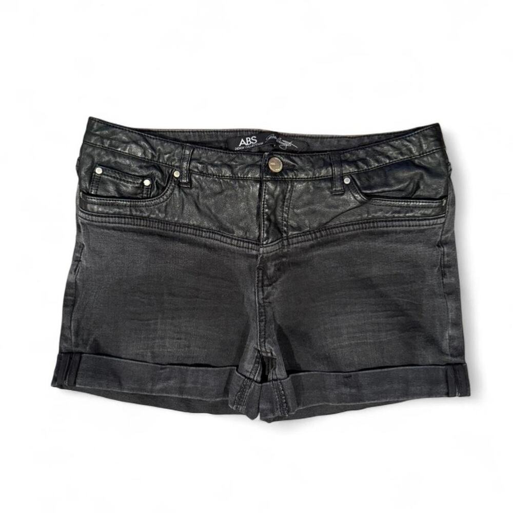 Abs allen schwartz black leather